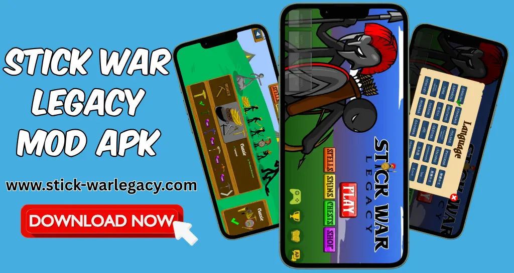 Stick War Legacy Mod APK VIP Unlocked All Menu and 9999 Army